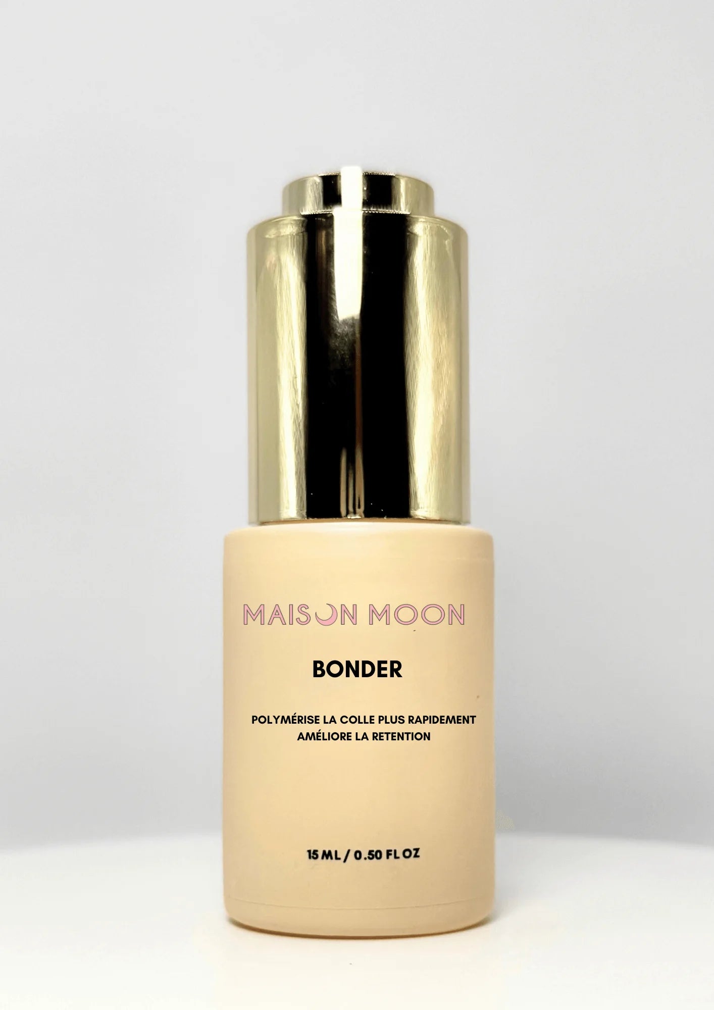 Bonder Maison Moon pour sceller les extensions de cils et améliorer la rétention, à appliquer apres la pose sur les cils, retention et tenue 